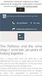 Mobile Screenshot of enotecalafortezza.com